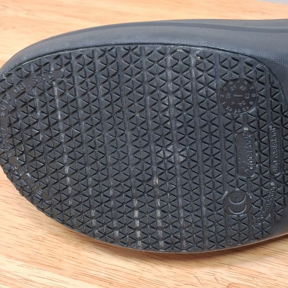 Crocs Neria Pro II Clogs Womens Size 9 Black Slip Resistant Work Shoes 205384 - Picture 11 of 13